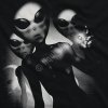 Alien Visitors - Liquid Blue